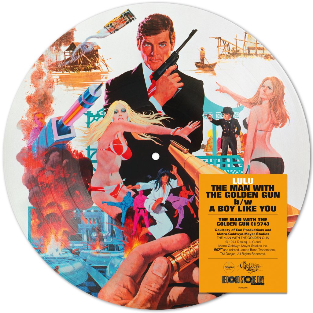 James Bond - The Man With The Golden Gun Picture Disc (RSD 2024)