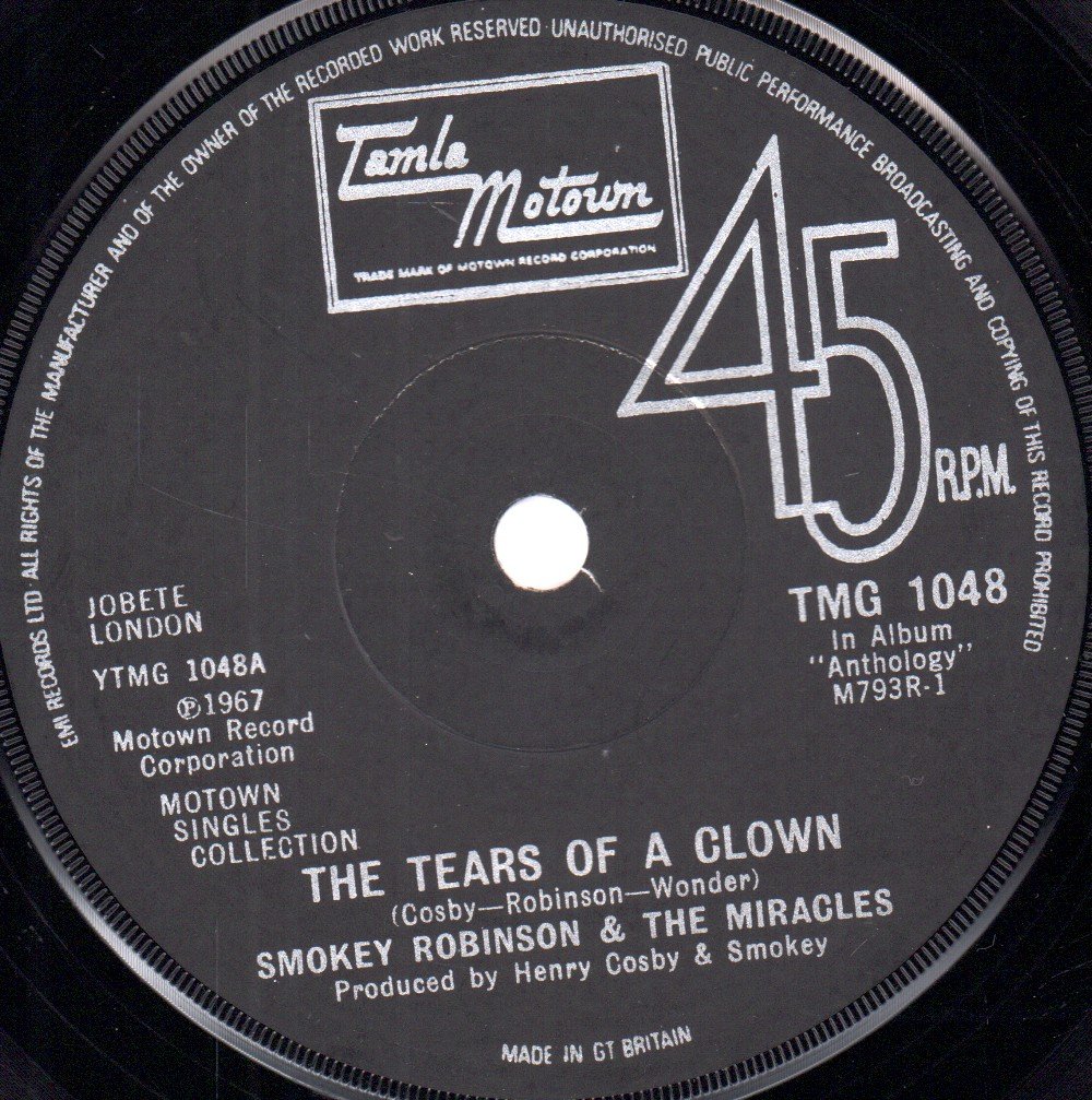 Album The tears of a clown de Smokey Robinson & The ...