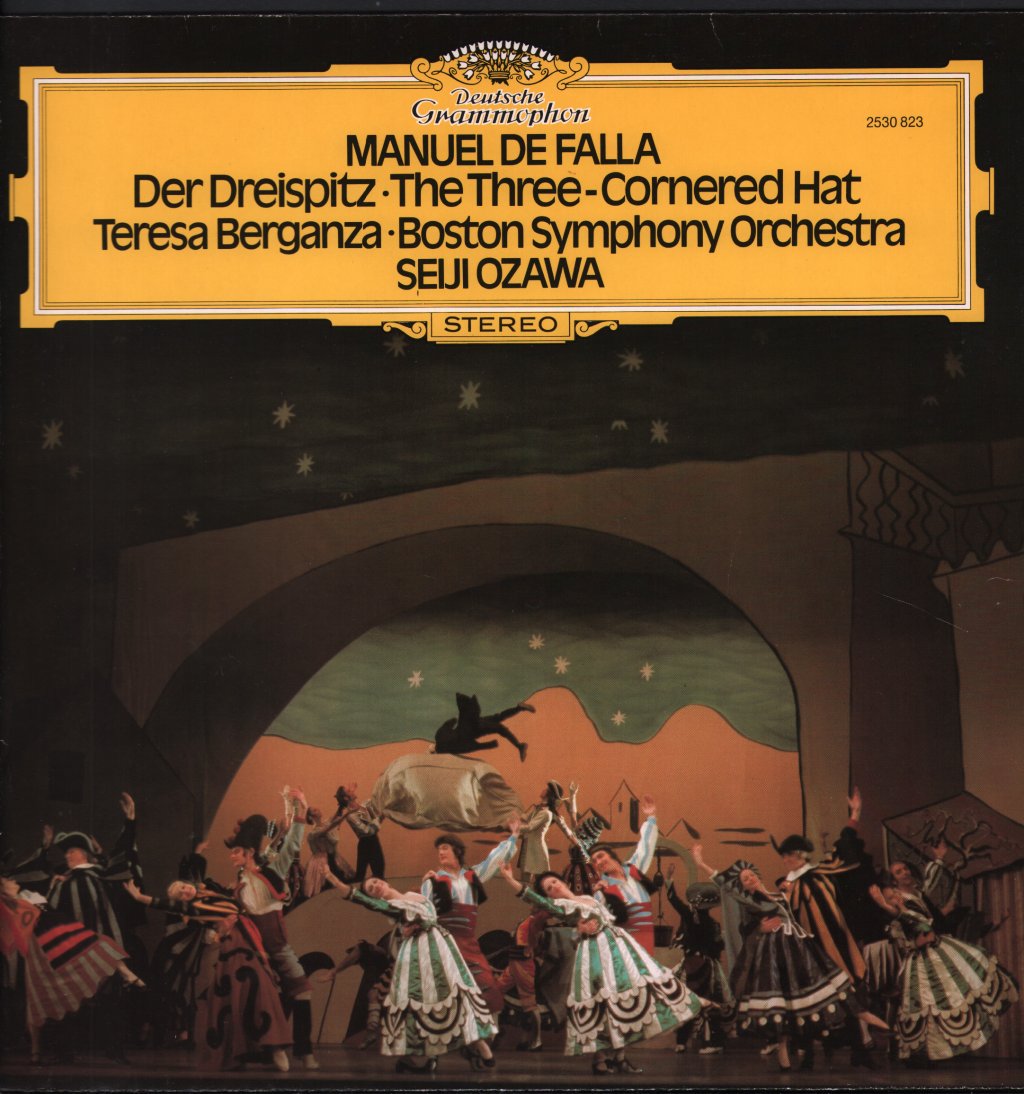 teresa berganza / boston symphony orchestra / seiji ozawa manuel de falla - der dreispitz - the three-cornered hat