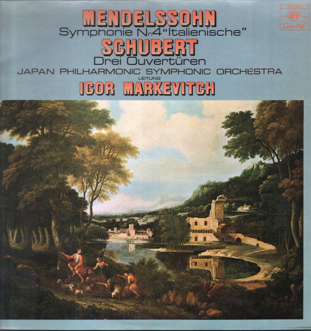 Schubert : symphony in b minor «inachevée» / mendelssohn : symphony in ...