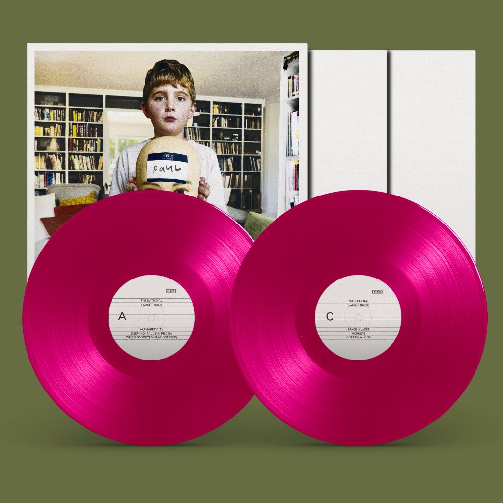 SAVIORS Lt Ed Store Exclusive Neon Pink w Neon Green Splatter Vinyl LP