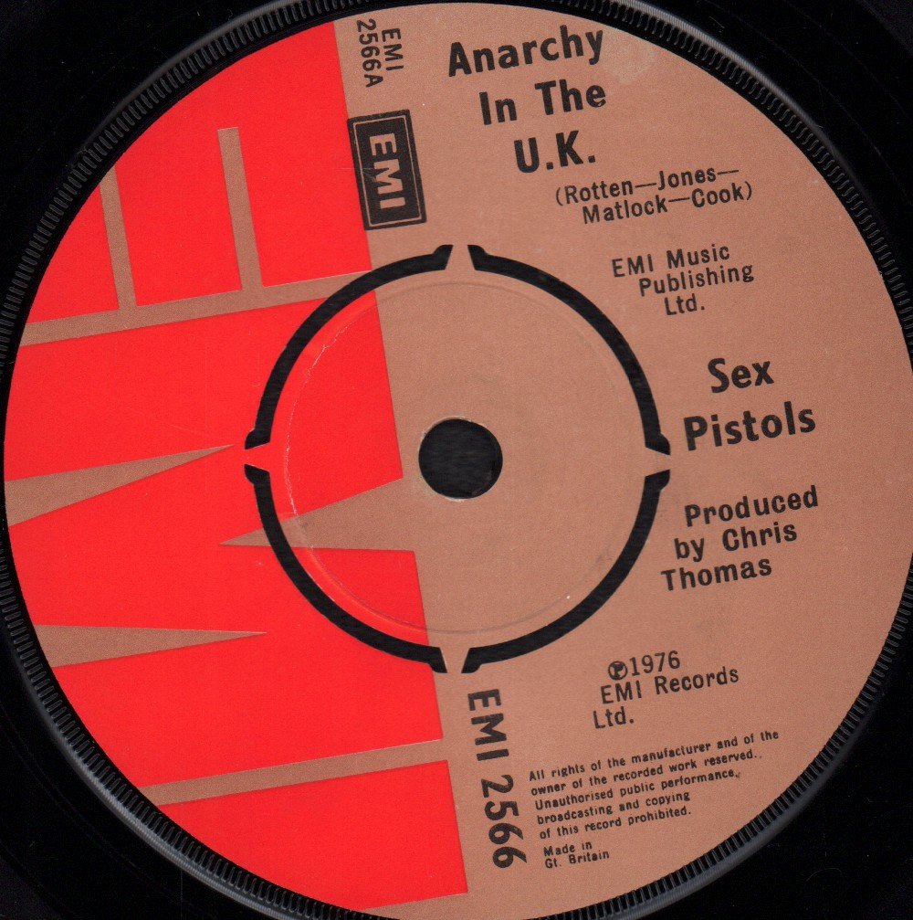 Sex Pistols Anarchy In The Uk Vinyl Records Lp Cd On Cdandlp 7595