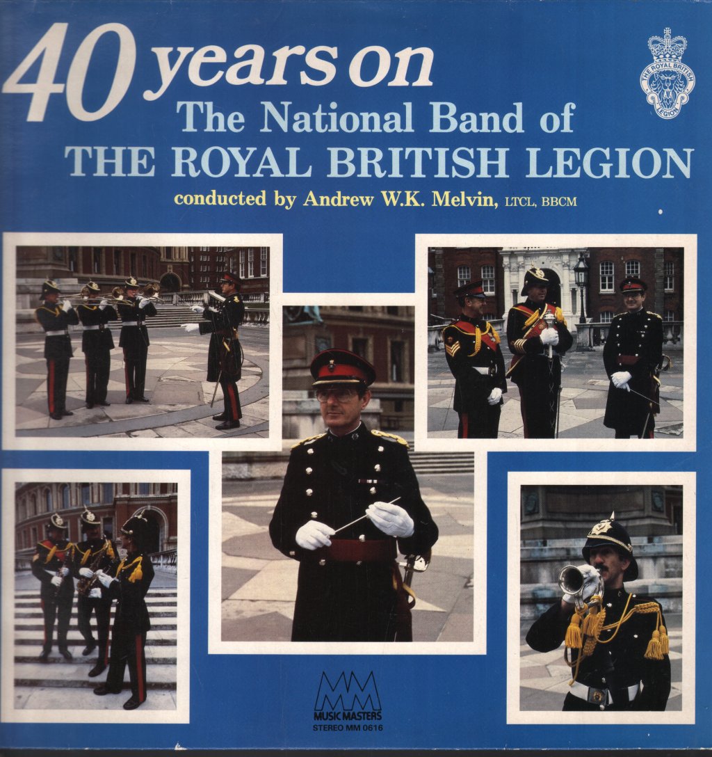 40 years on by National Band Of The Royal British Legion, LP with ...